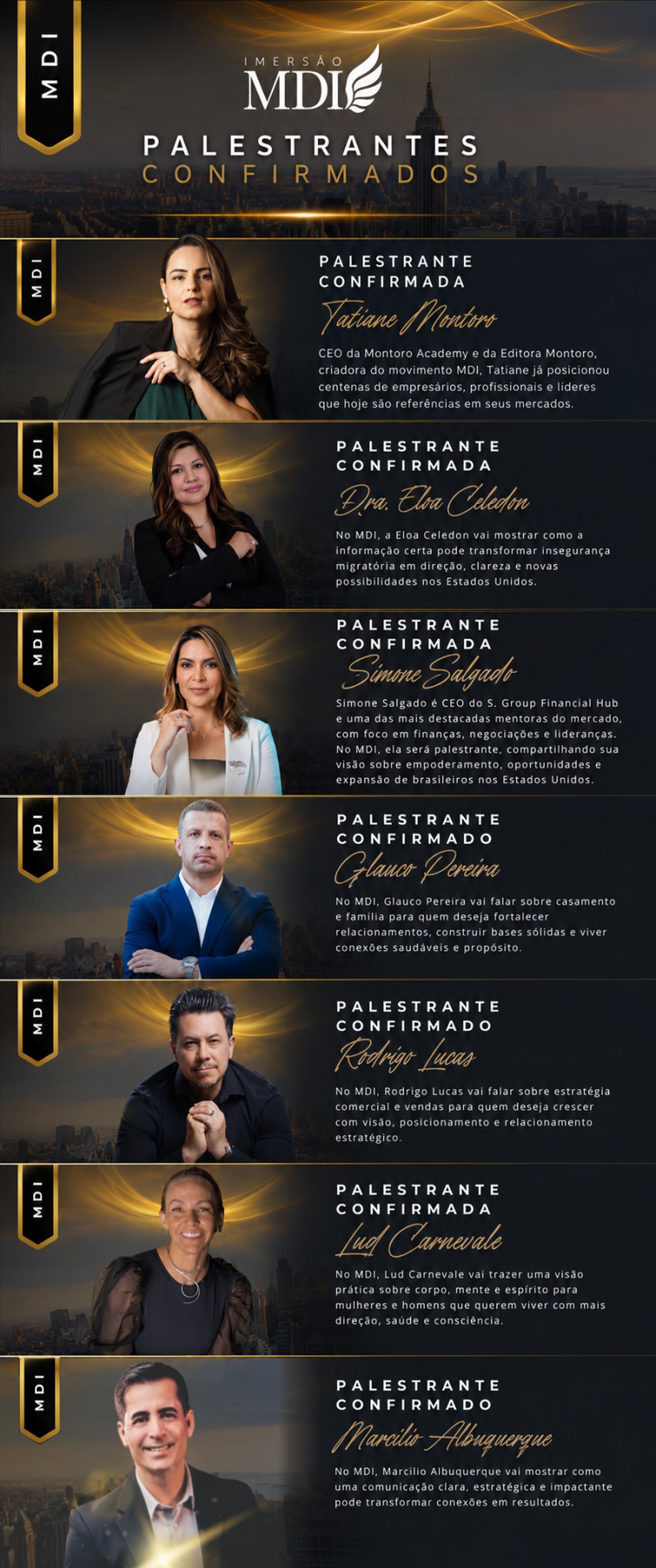 Palestrantes Confirmados